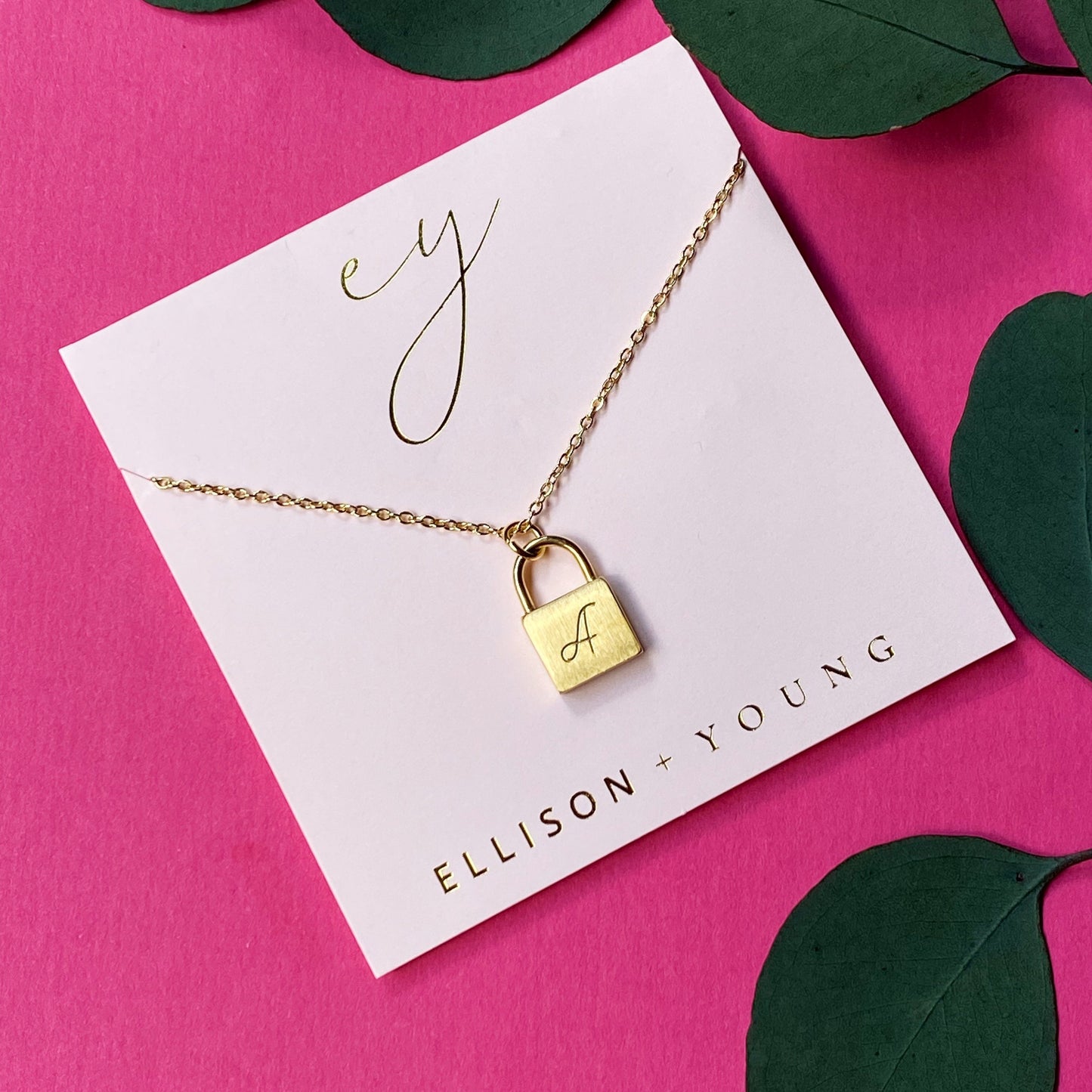 Scripted Notes Locket Initial Necklace – A Personalized Keepsake