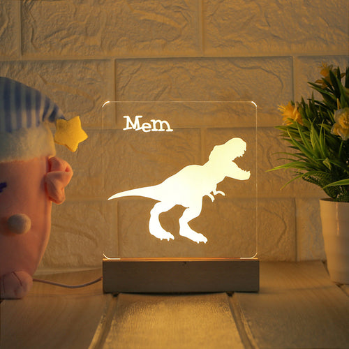 Illuminate Your Space with Personalized Name Night Lights