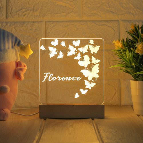 Illuminate Your Space with Personalized Name Night Lights