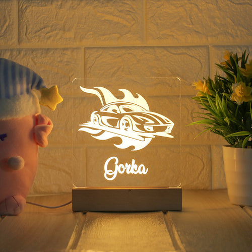 Illuminate Your Space with Personalized Name Night Lights