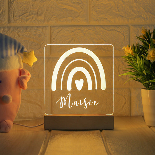 Illuminate Your Space with Personalized Name Night Lights