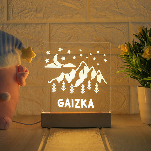 Illuminate Your Space with Personalized Name Night Lights