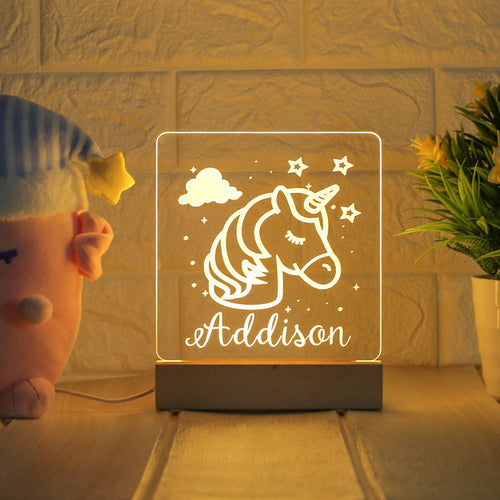 Illuminate Your Space with Personalized Name Night Lights