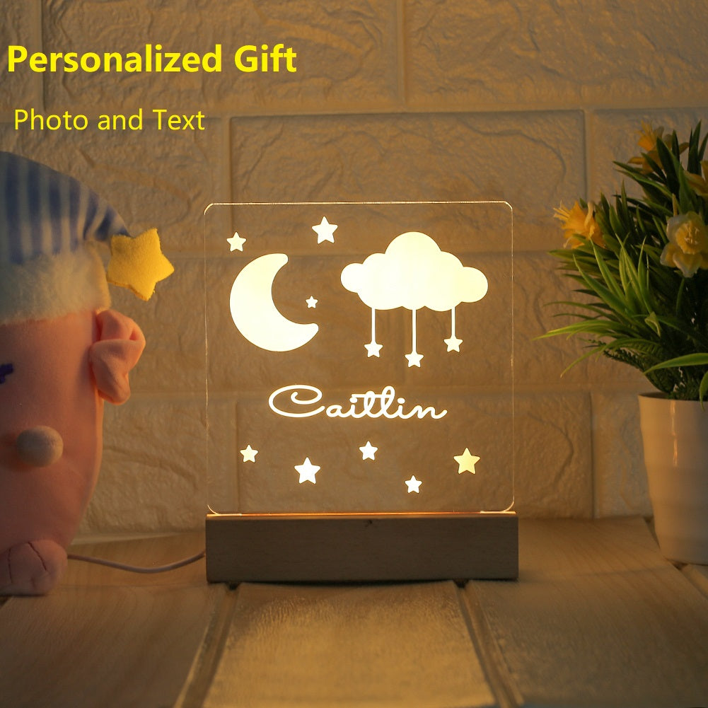 Illuminate Your Space with Personalized Name Night Lights