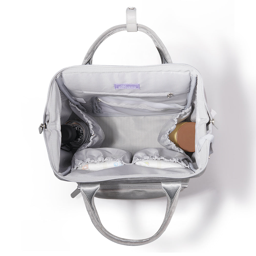 Luxurious Velvet Diaper Backpack – Where Elegance Meets Functionality